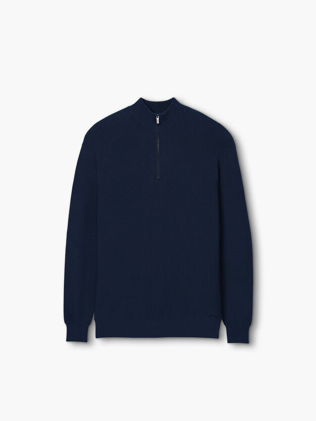 3D Knit Lightweight Quarter Zip