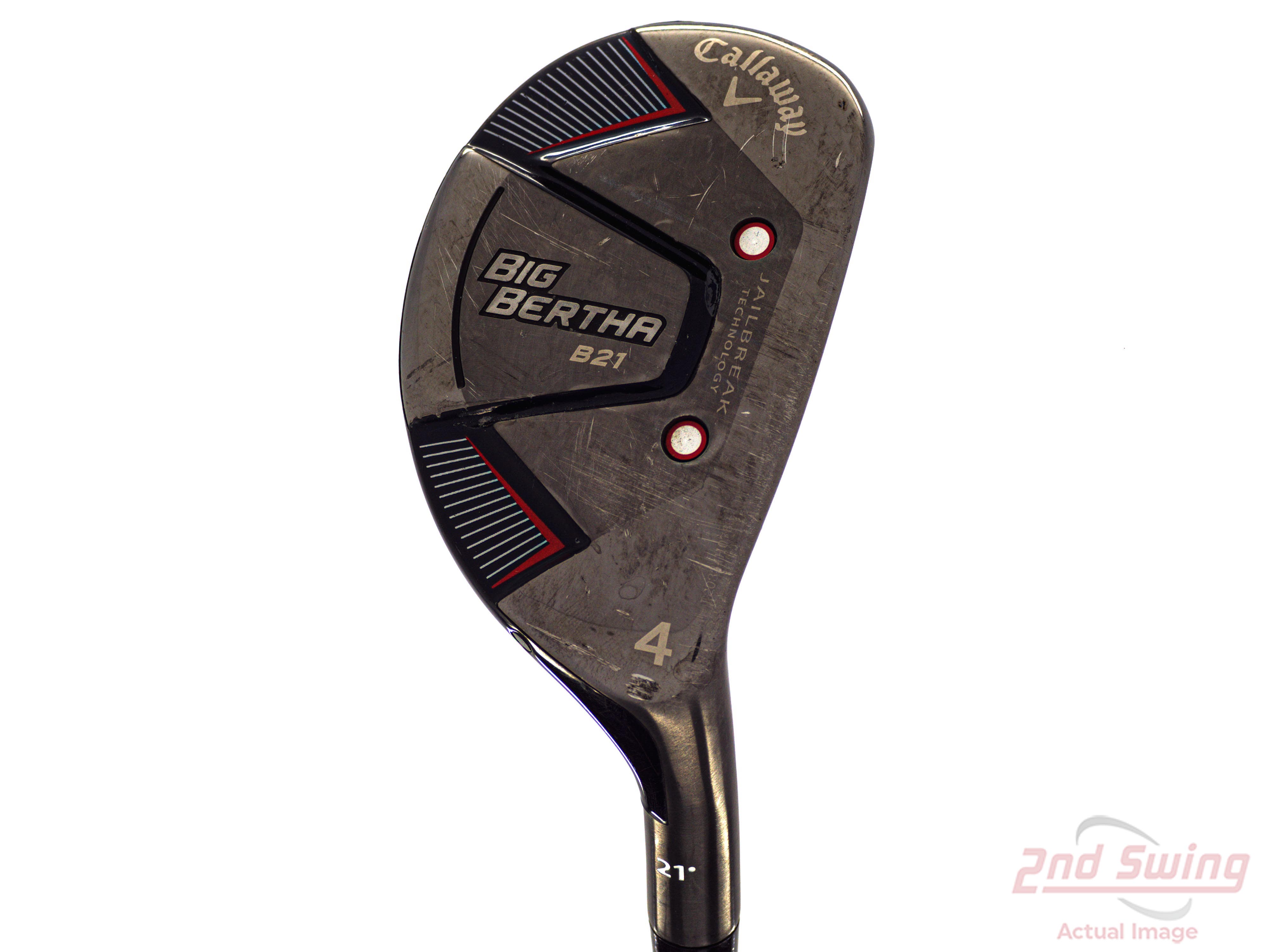 Callaway Big Bertha B21 Hybrid 4 Hybrid 21° Callaway RCH Hybrid 65 Graphite Regular Right Handed 40.0in