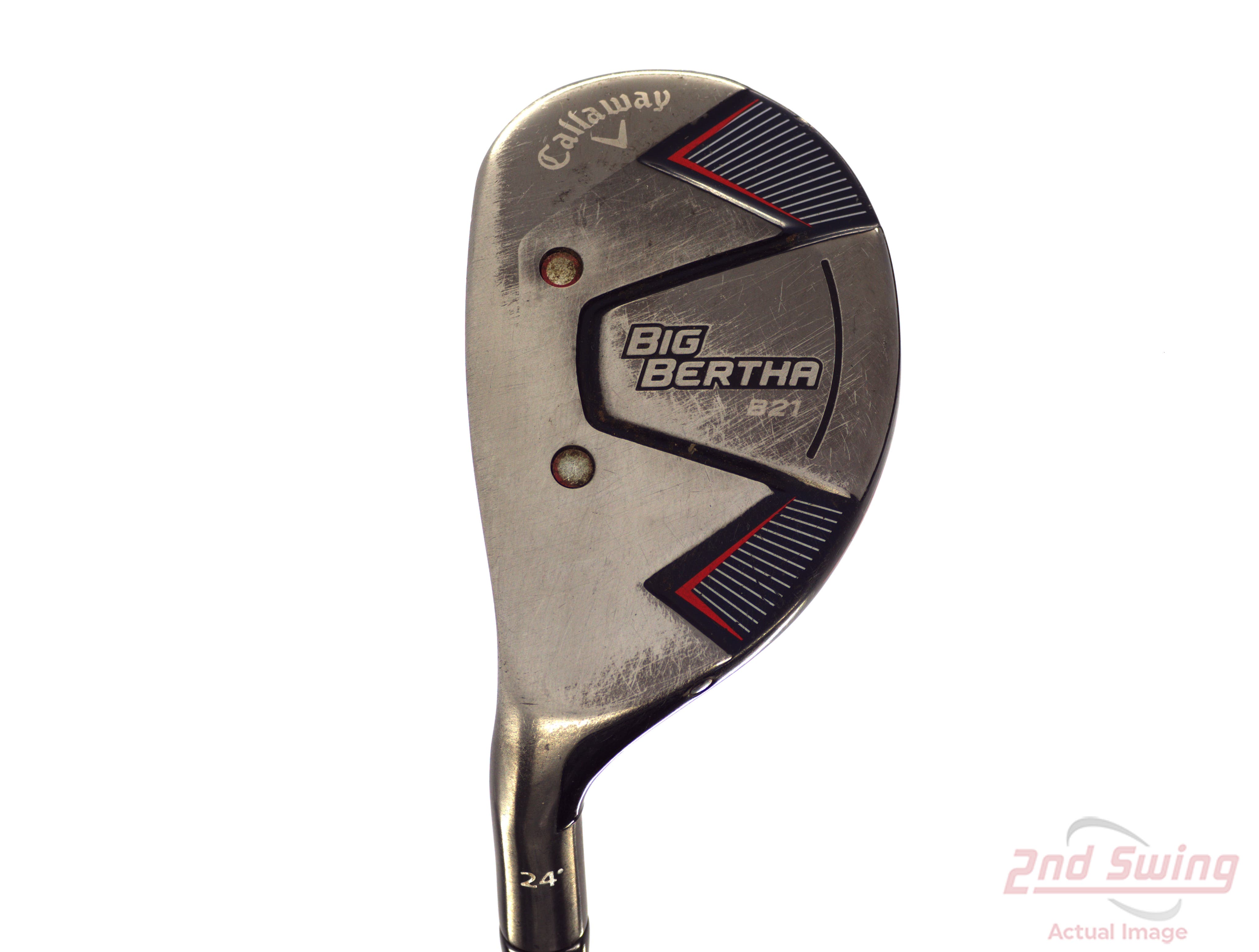 Callaway Big Bertha B21 Hybrid 4 Hybrid 24° FST KBS Hybrid 70 Graphite Regular Left Handed 39.75in