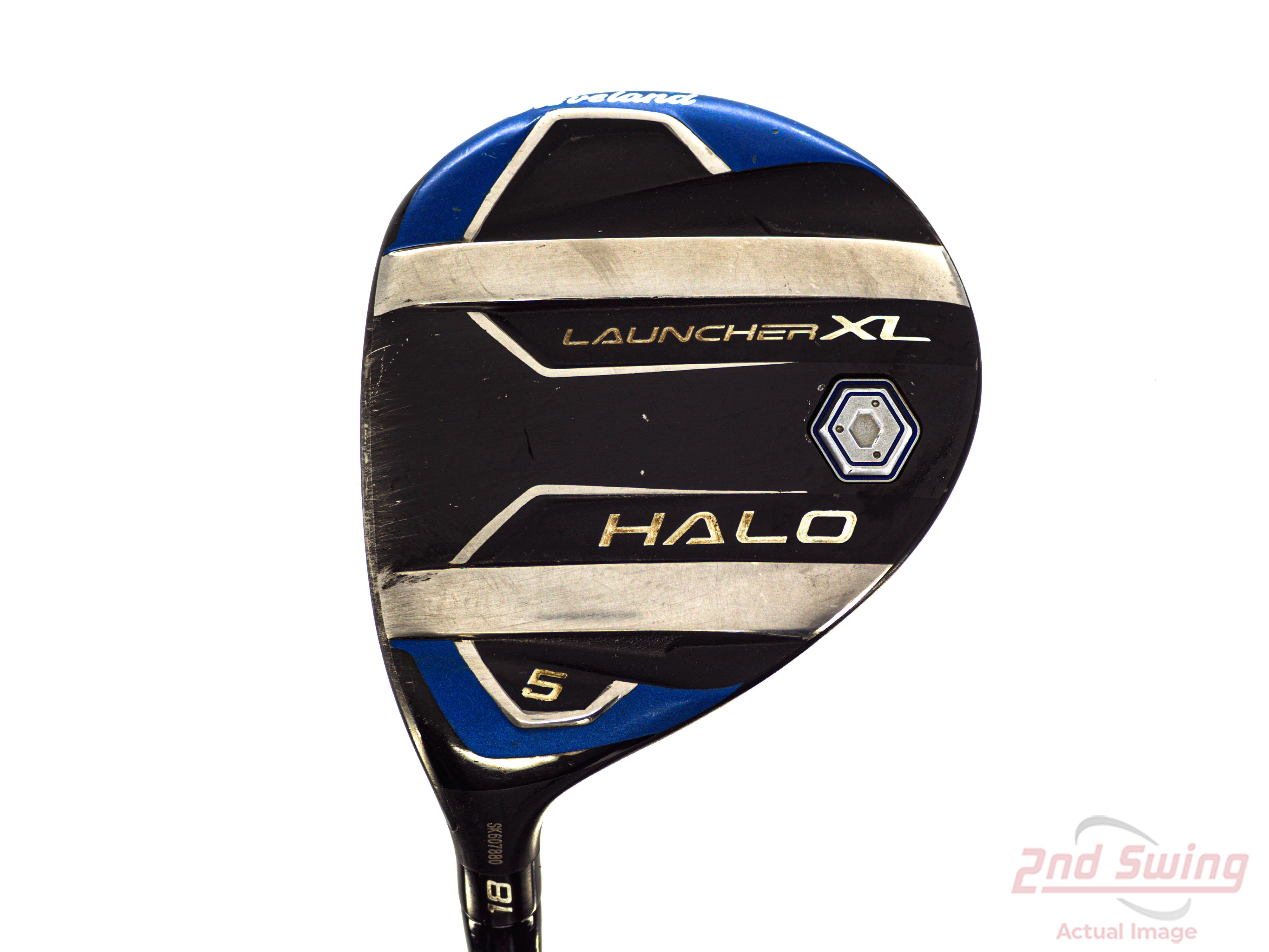 Cleveland Launcher XL Halo Fairway Wood 5 Wood 5W 18° Project X Cypher 40 Graphite Senior Left Handed 43.25in