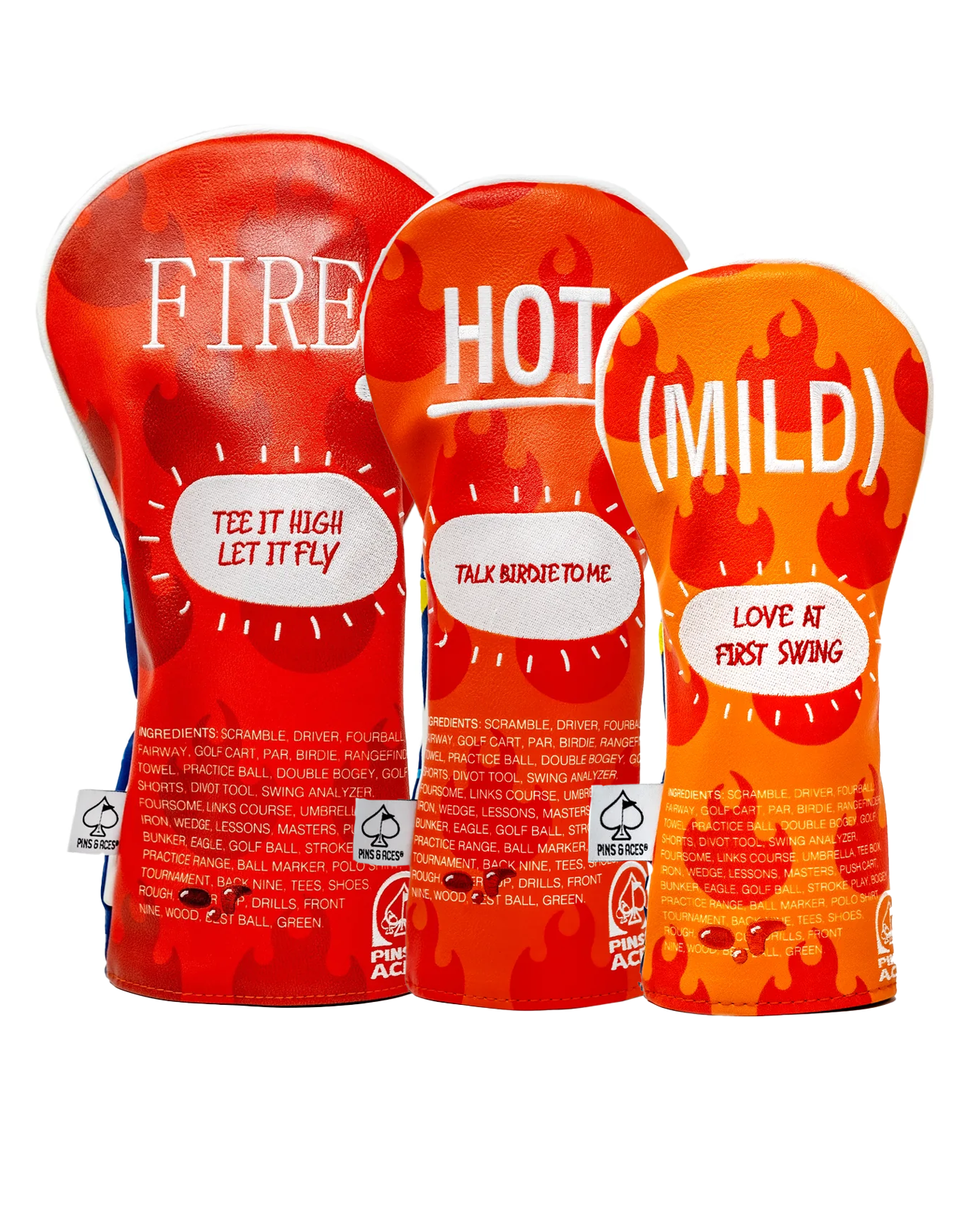 Hot Sauce Headcover Set