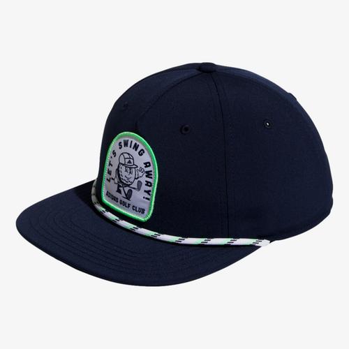 Let's Swing Away 5 Panel Rope Men's Golf Hat