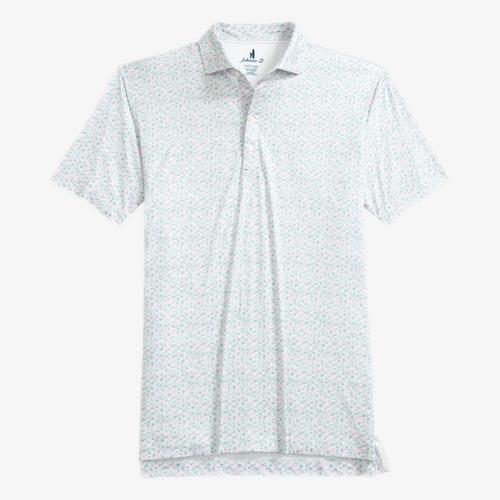 Marietta Print Men's Short Sleeve Golf Polo Shirt