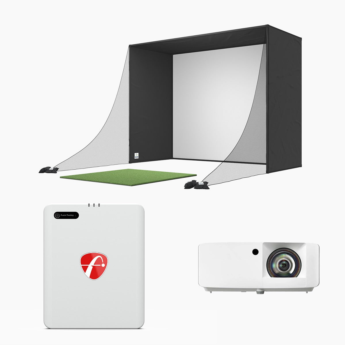 Mevo Gen2 with SwingBay Enclosure Golf Simulator