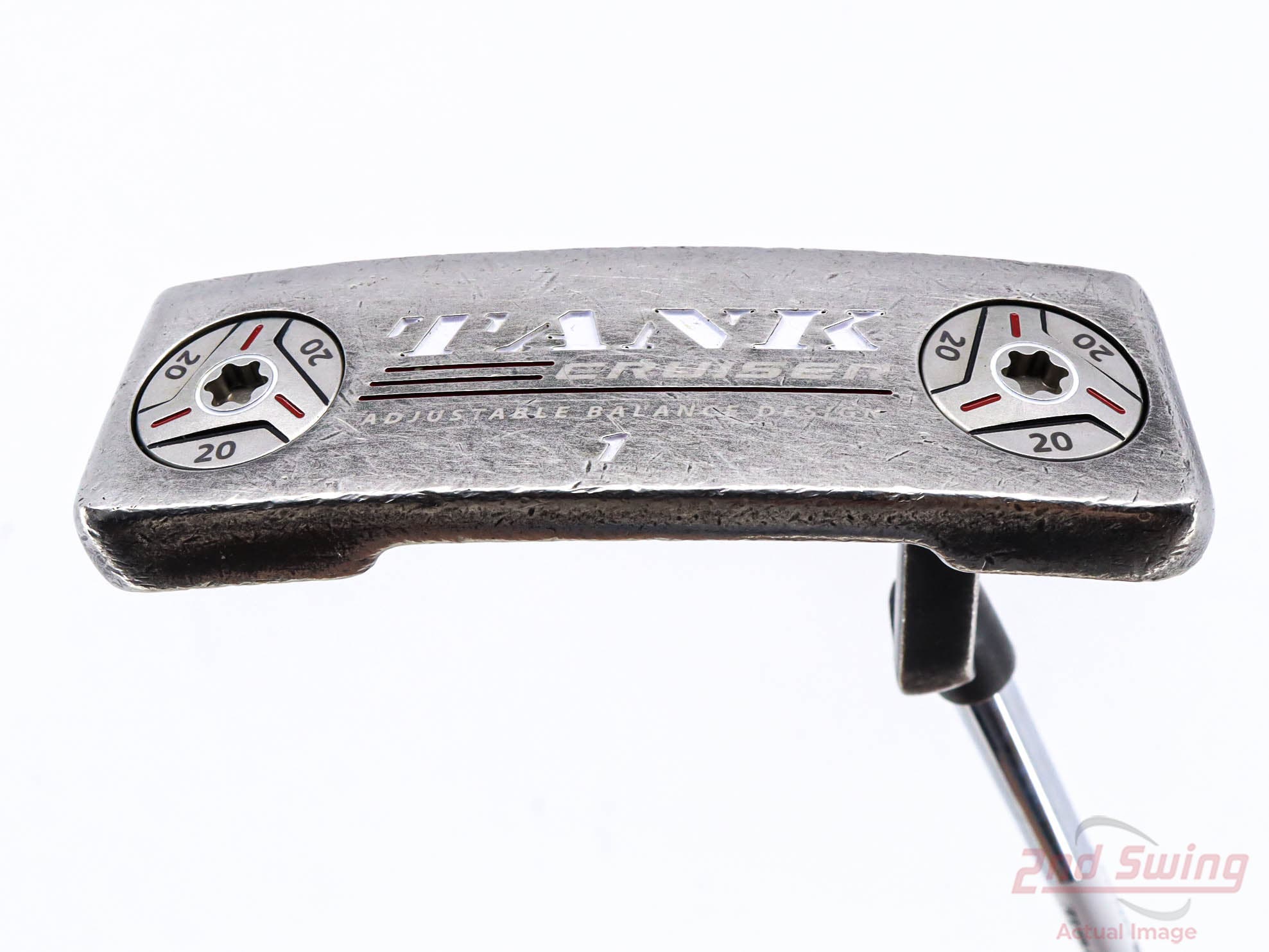 Odyssey Tank Cruiser #1 Wide Putter Steel Right Handed 35.0in