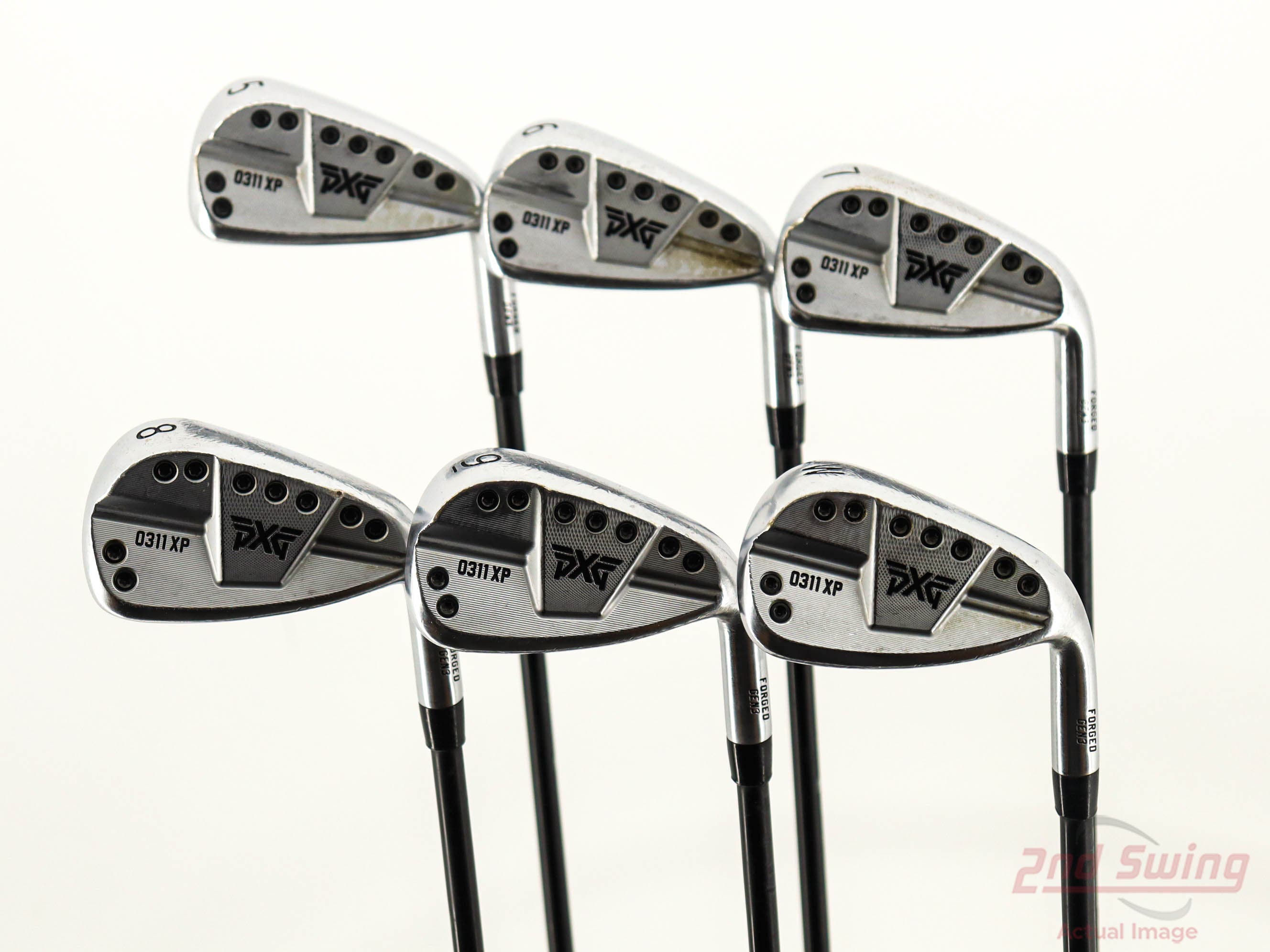PXG 0311 T GEN3 Iron Set 5-PW Mitsubishi MMT 70 Graphite Regular Right Handed +1/2"