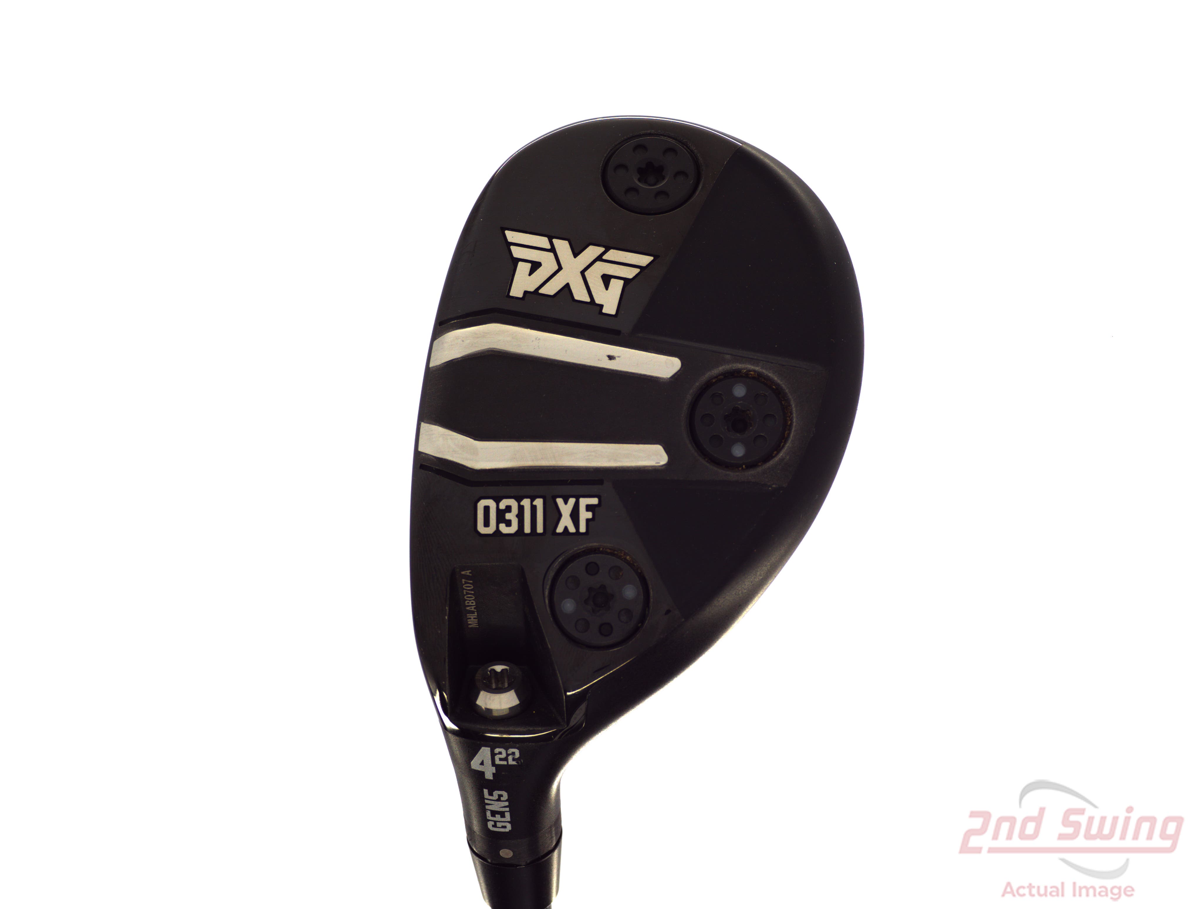 PXG 0311 XF GEN5 Hybrid 4 Hybrid 22° Mitsubishi Tensei AV Blue Raw 75 Graphite Regular Left Handed 40.0in