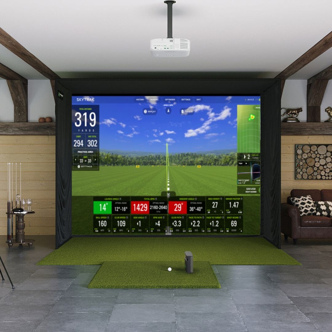 SkyTrak ST MAX SIG12 Golf Simulator Package