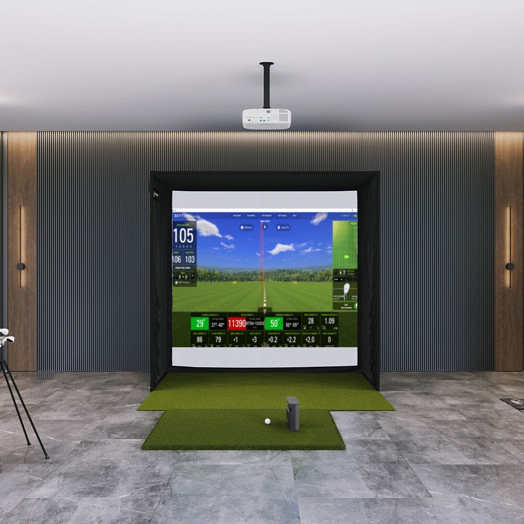 SkyTrak ST MAX SIG8 Golf Simulator Package