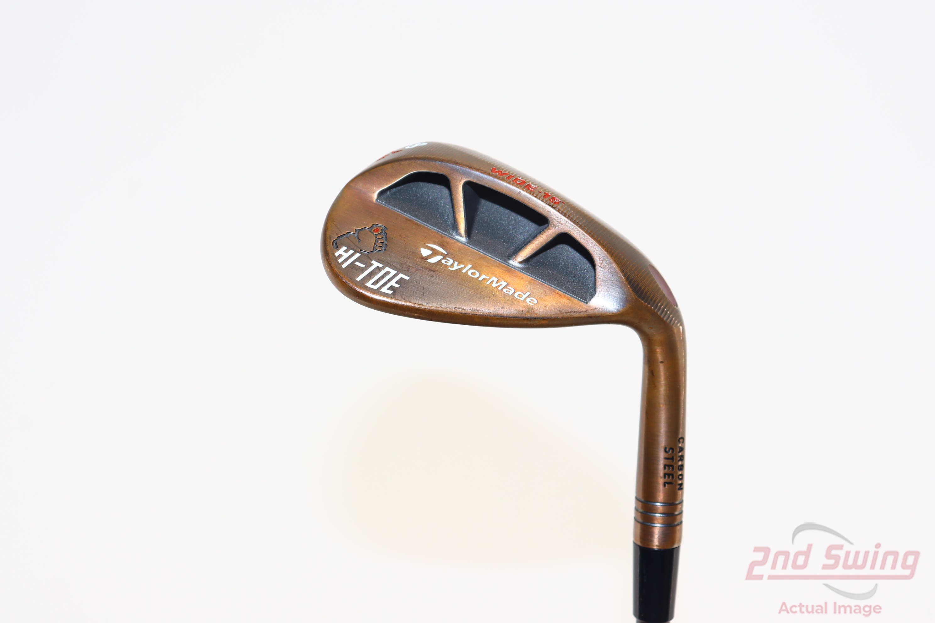 TaylorMade Milled Grind Hi-Toe Big Foot Wedge Lob LW 58° 15 Deg Bounce W Grind UST Recoil ES SMACWRAP Graphite Wedge Flex Right Handed 34.5in