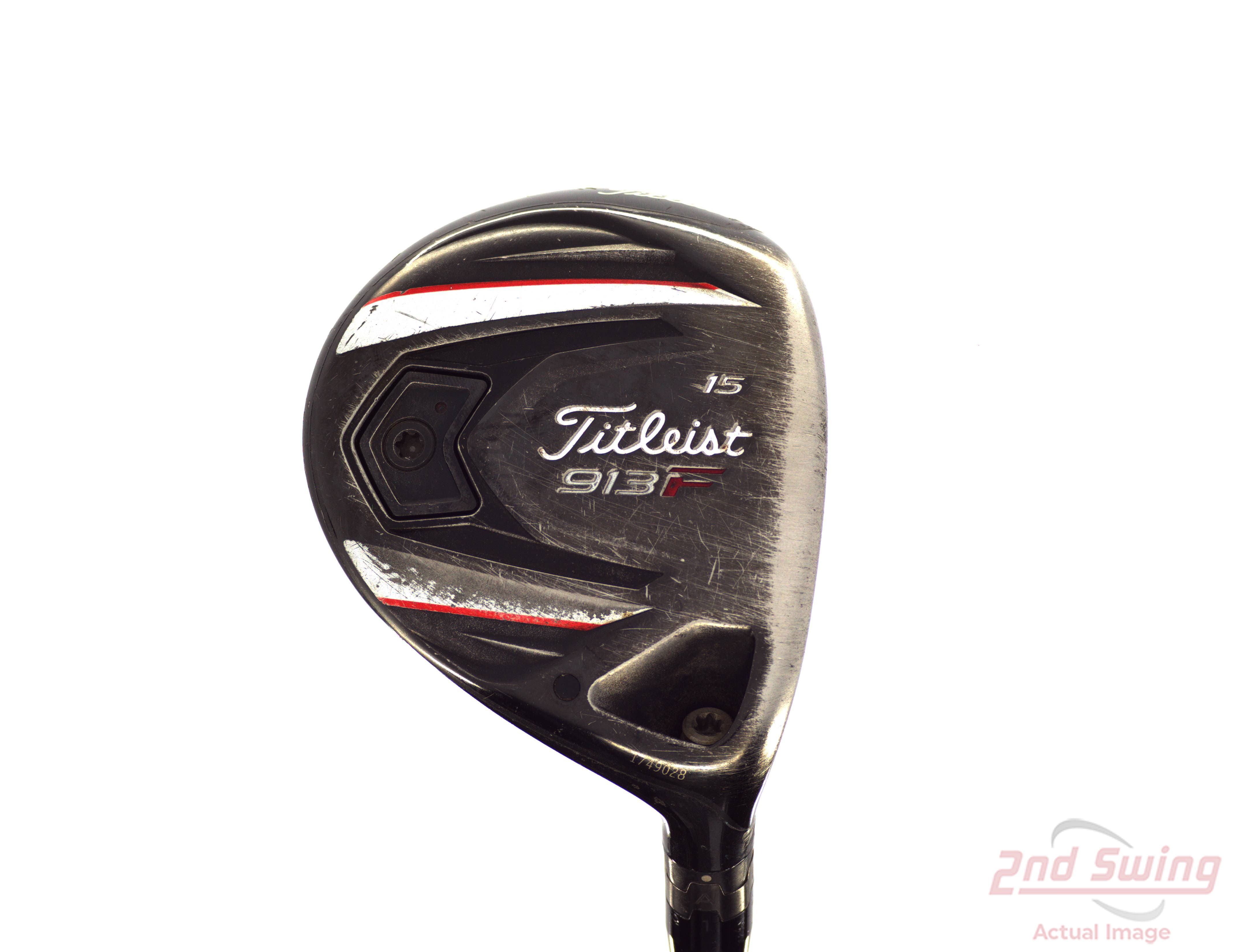 Titleist 913F Fairway Wood 3 Wood 3W 15° Mitsubishi Diamana D+ White 82 Graphite Stiff Right Handed 43.5in