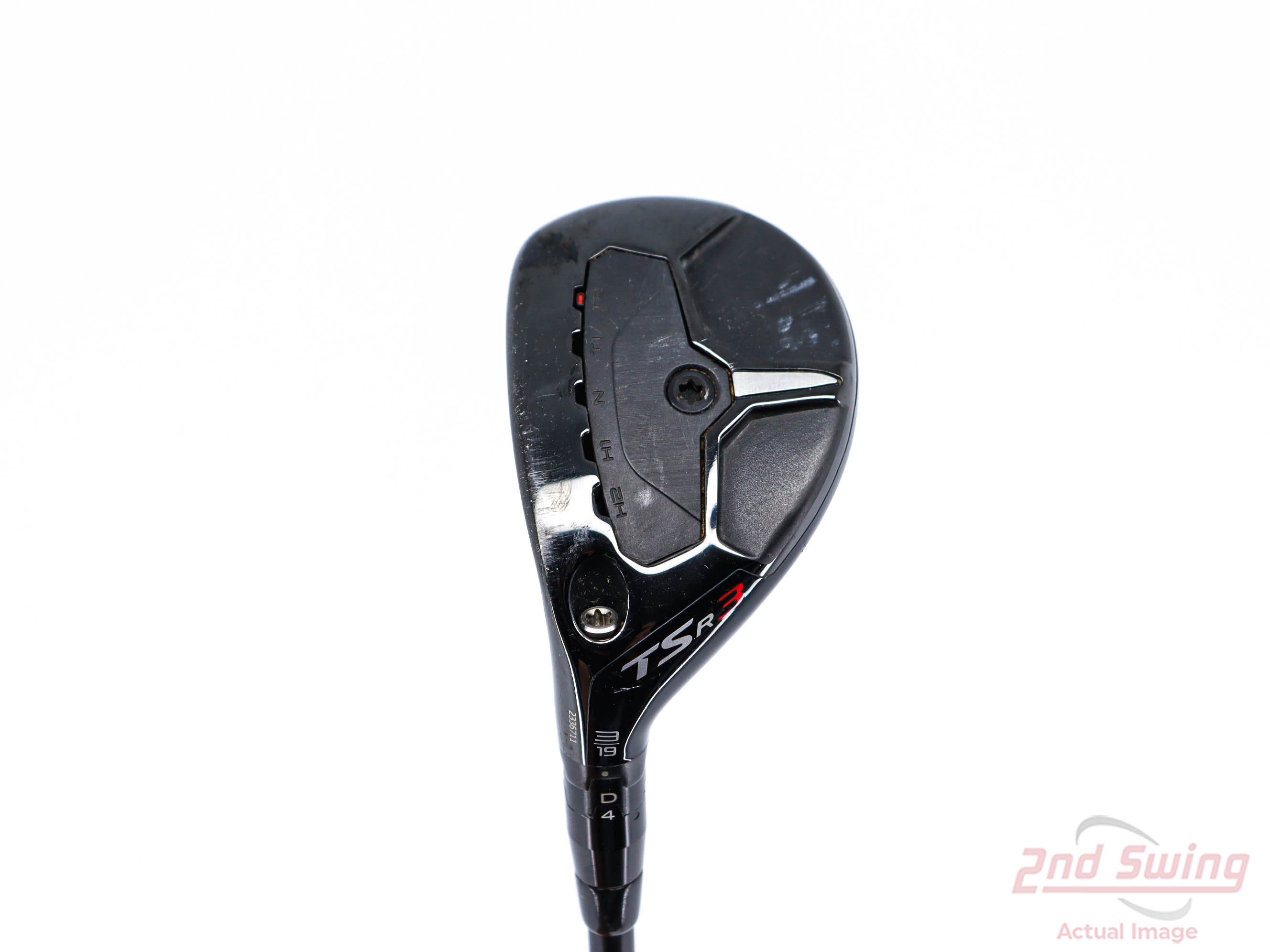 Titleist TSR3 Hybrid 3 Hybrid 19° Mitsubishi Kuro Kage Black DC SFW Gen5 55 Graphite Senior Left Handed 41.25in