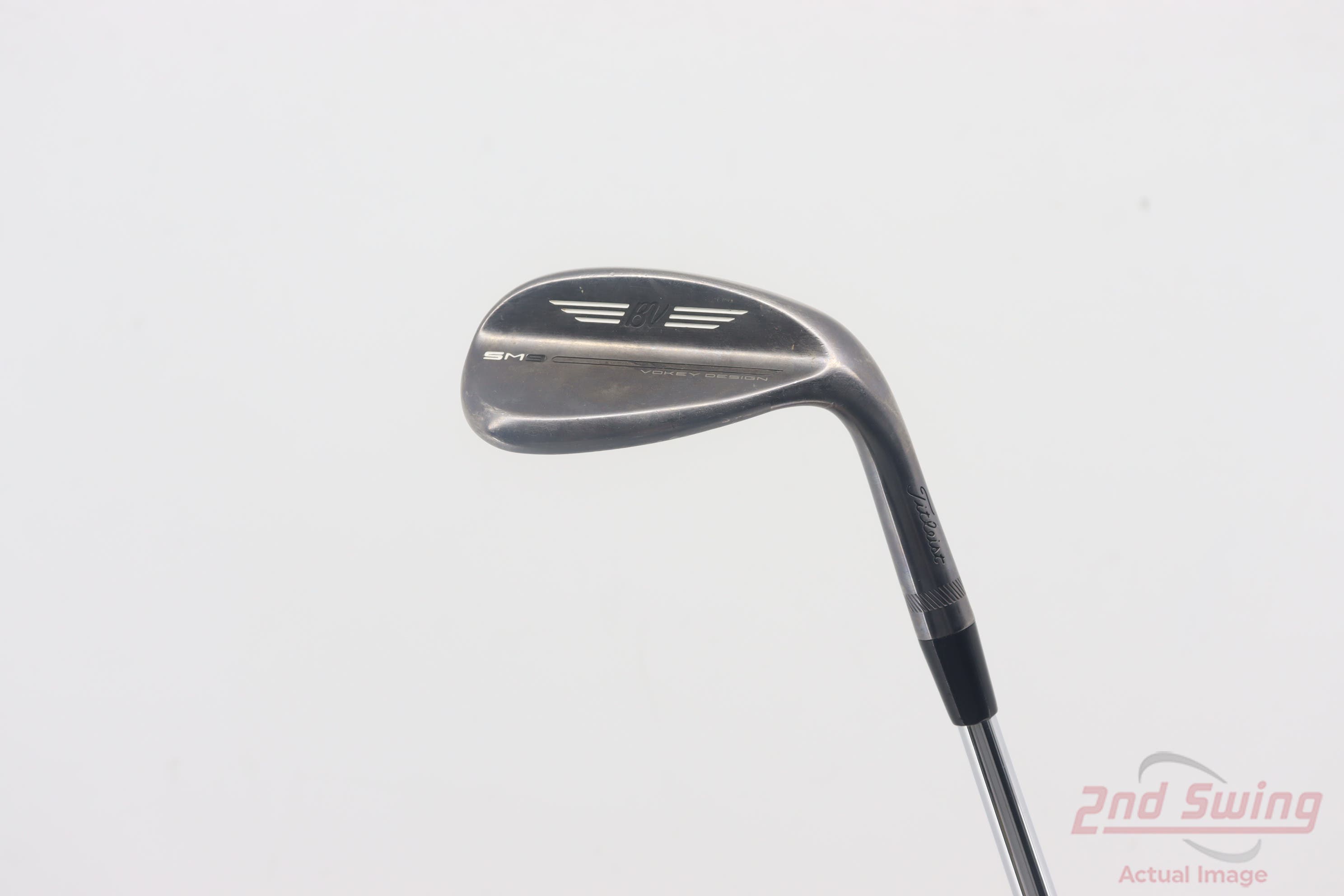 Titleist Vokey SM9 Brushed Steel Wedge Lob LW 58° 14 Deg Bounce K Grind Titleist Vokey BV Steel Wedge Flex Right Handed 35.25in