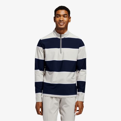 Ultimate 365 Rugby Striped Men's Long Sleeve Golf Polo Shirt